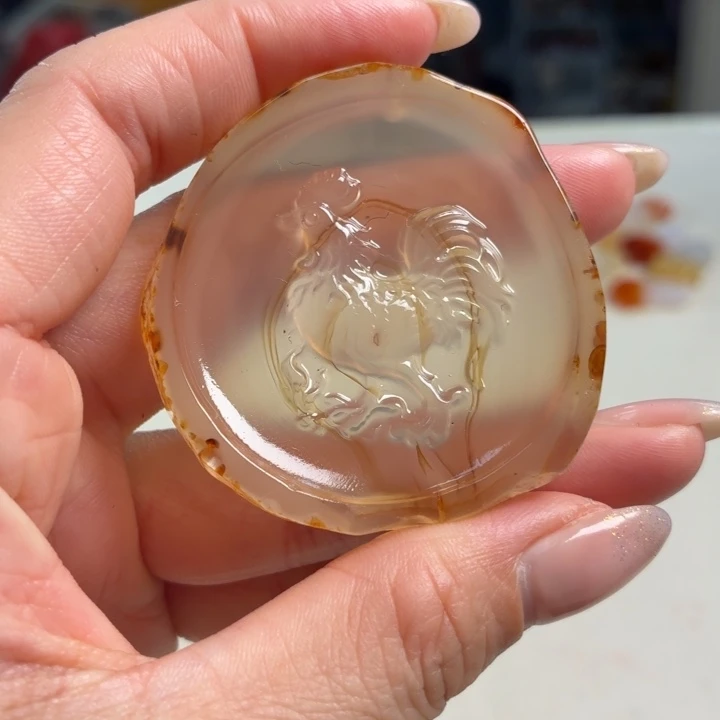 玛瑙/玉髓未镶嵌吊坠(不含链)