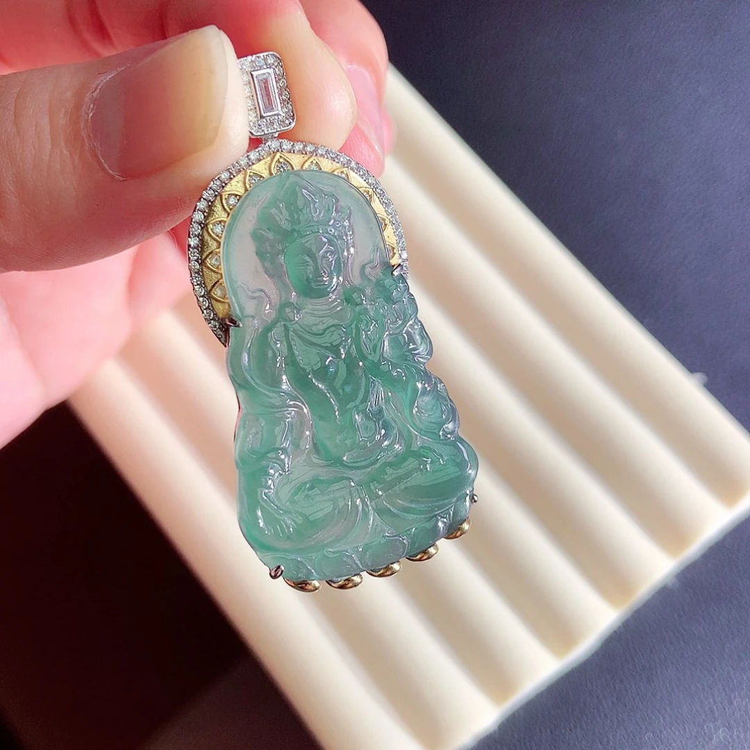 【闪购商品】翡翠颈饰未镶嵌天然