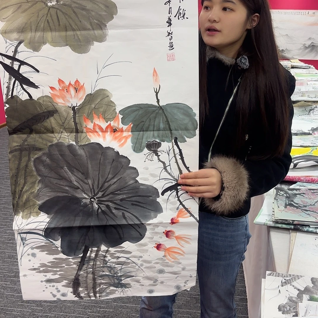 国画国画作品纯手绘