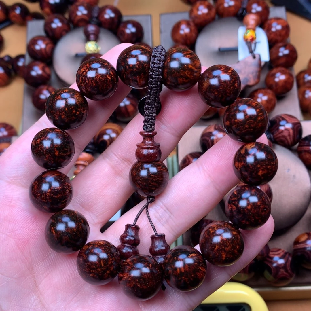 黄花梨/降香黄檀黄花梨手串1.5