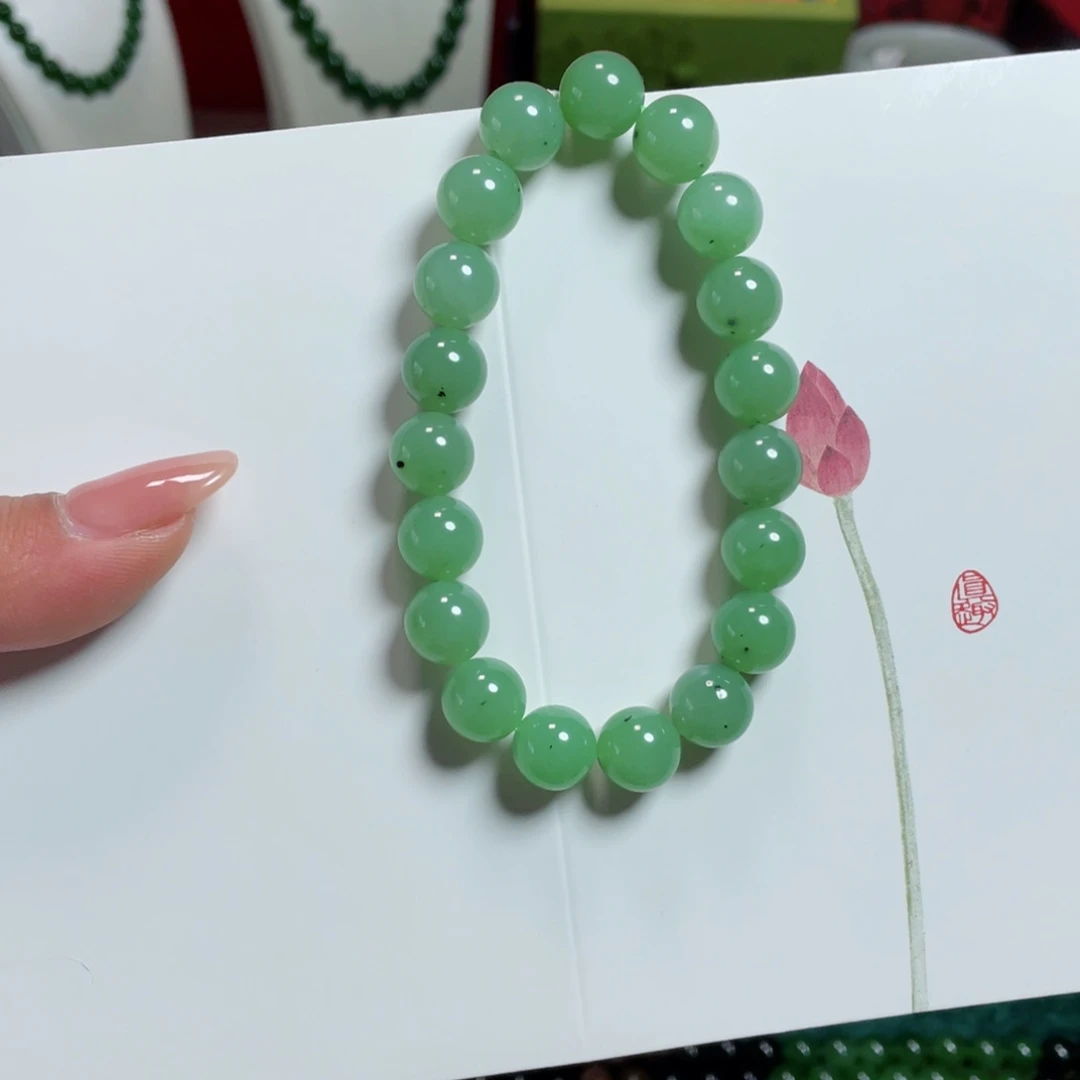 和田玉颈饰未镶嵌盈****妹