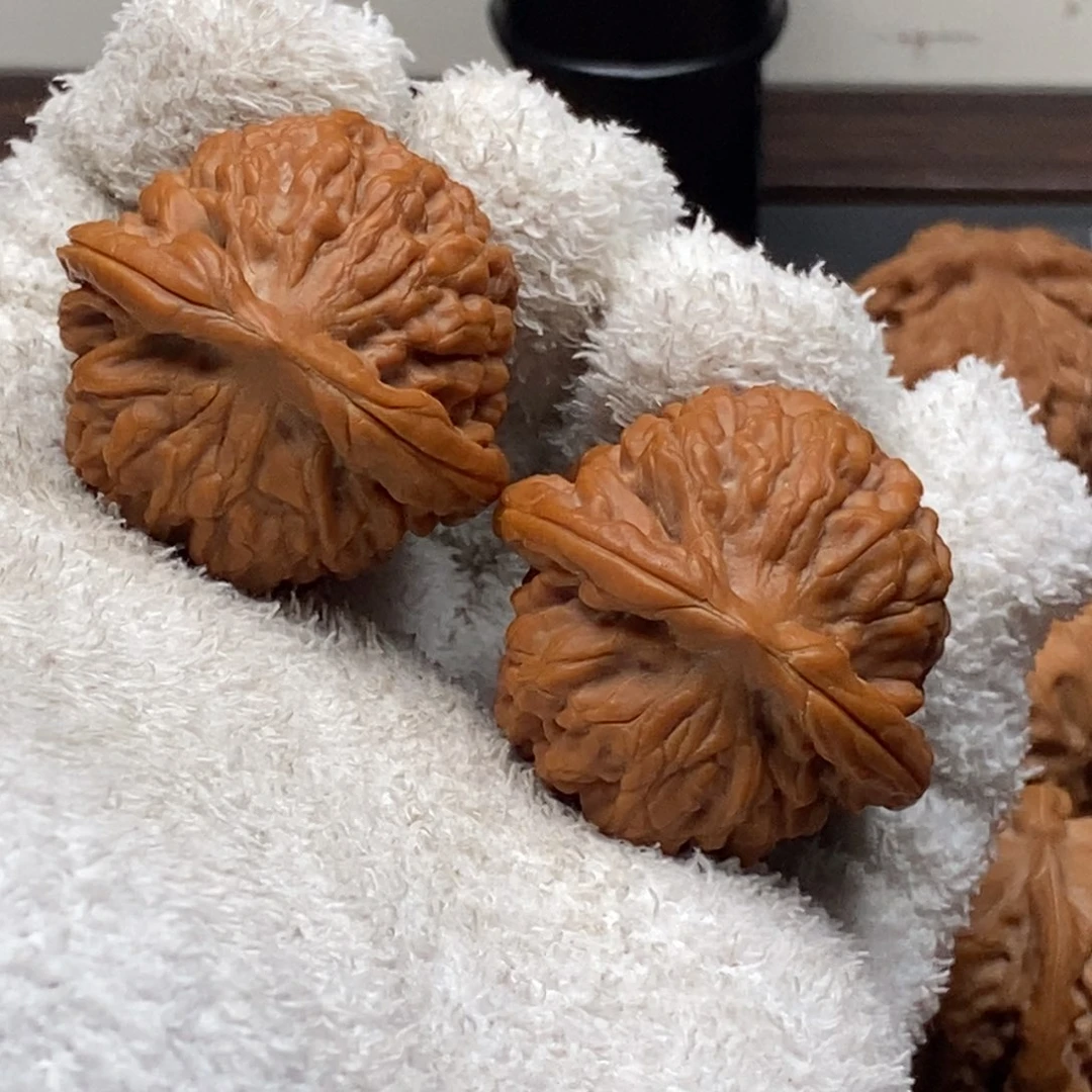 吊坠文玩核桃全品莲花虎38➕