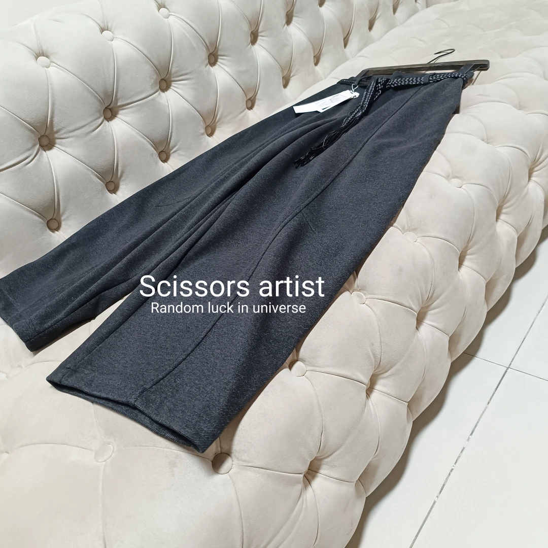 【Scissors artist】高端设计师走秀女装裤子4775