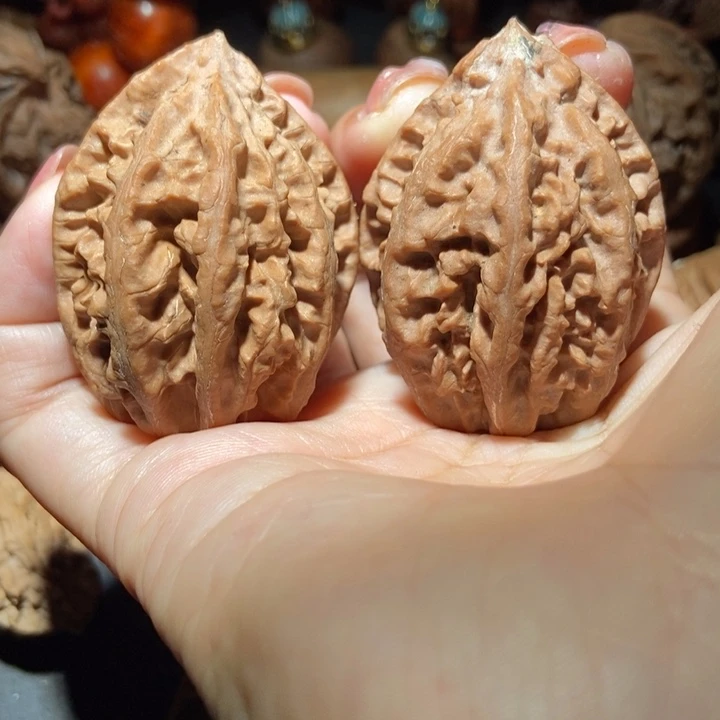 把件文玩核桃东北楸子小雪109