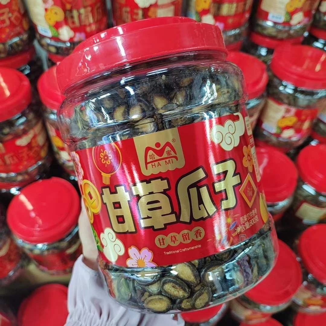 【宾果】年货炒瓜子甘草瓜子盐焗瓜子800g/桶