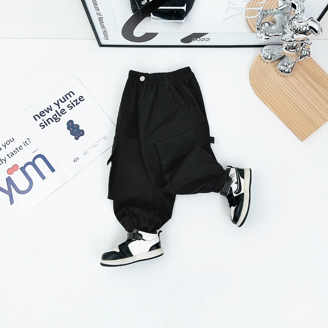 男童加绒裤子儿童休闲裤2025新款秋冬装 D-CXF3523 悠悠童话童装