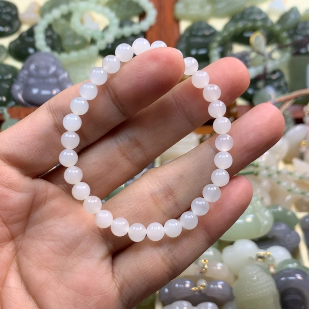 【闪购商品】和田玉手串未镶嵌乐**呀