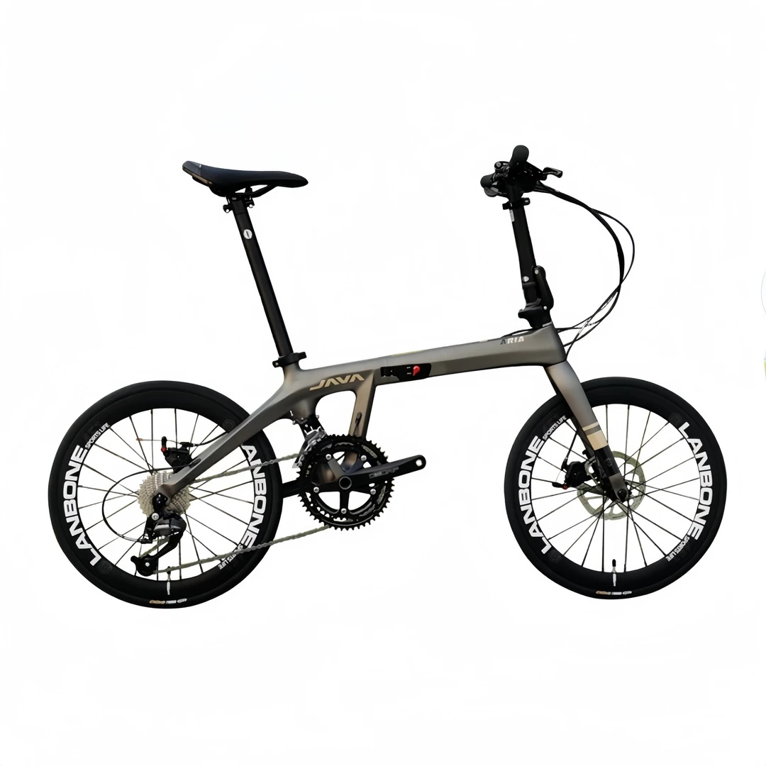 JAVA/佳沃ARIA碳纤维折叠车油压碟刹男女都市通勤代步便捷自行车
