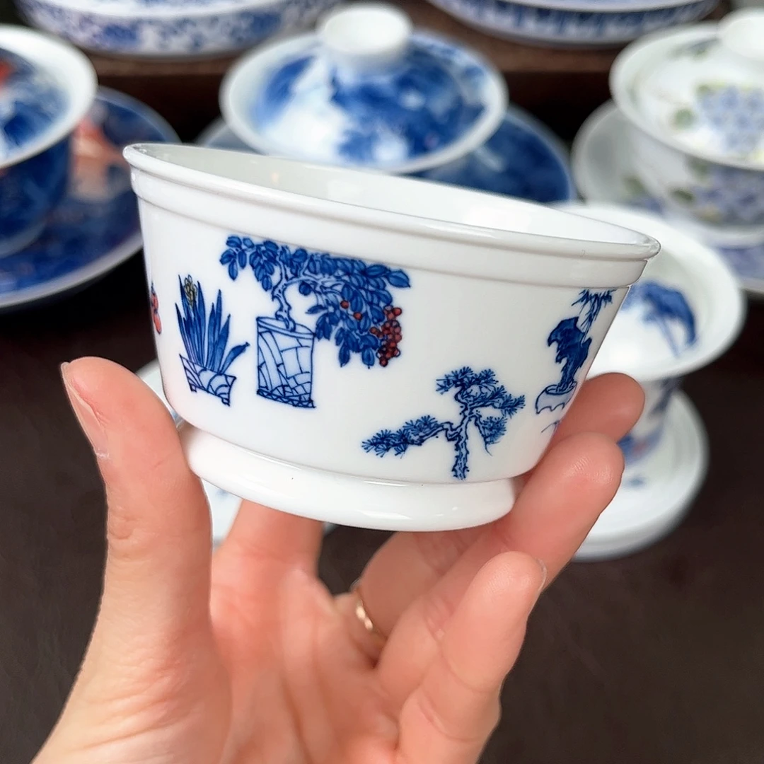 手绘高温瓷器瓷器