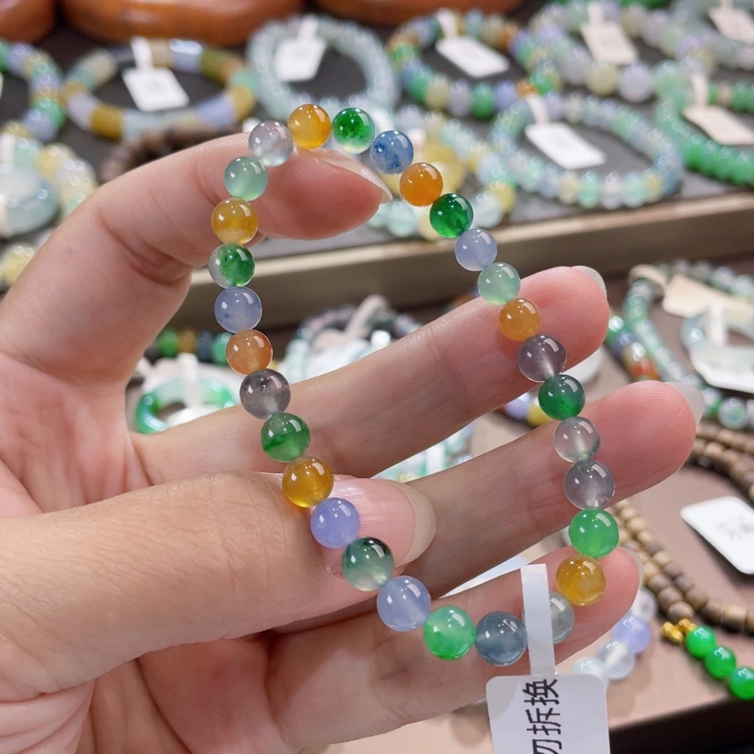 未镶嵌手链翡翠精美冰多宝