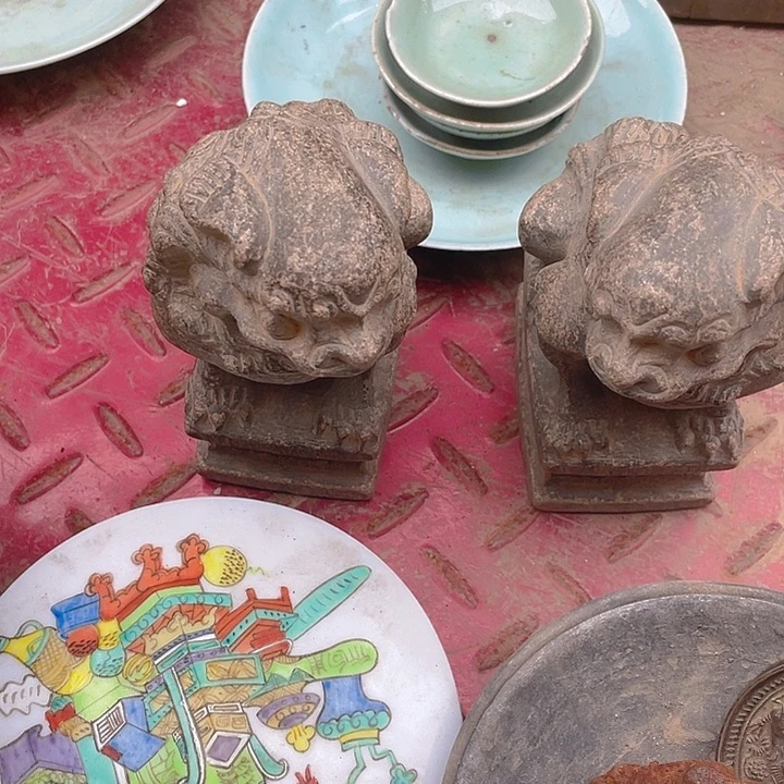 手工艺品琉璃花**林