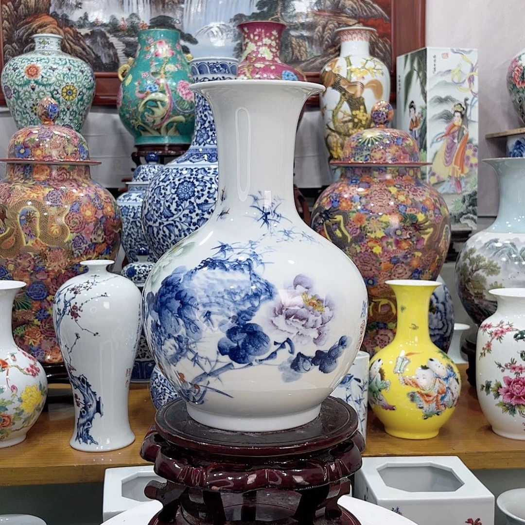 森***゛摆件景德镇的陶瓷