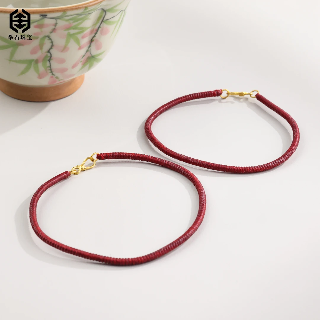 【举石珠宝】T1214-405-146个性手绳18k（一件/多样性发/自选）Y