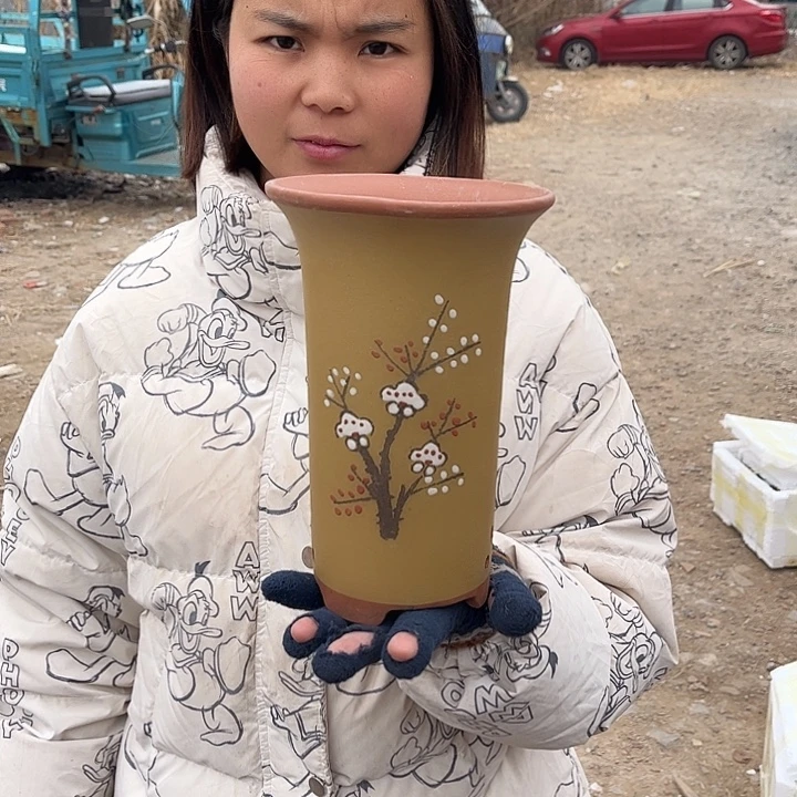 宜兴紫砂精品花盆