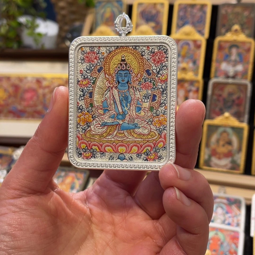 吊坠银唐虚空拉萨直发