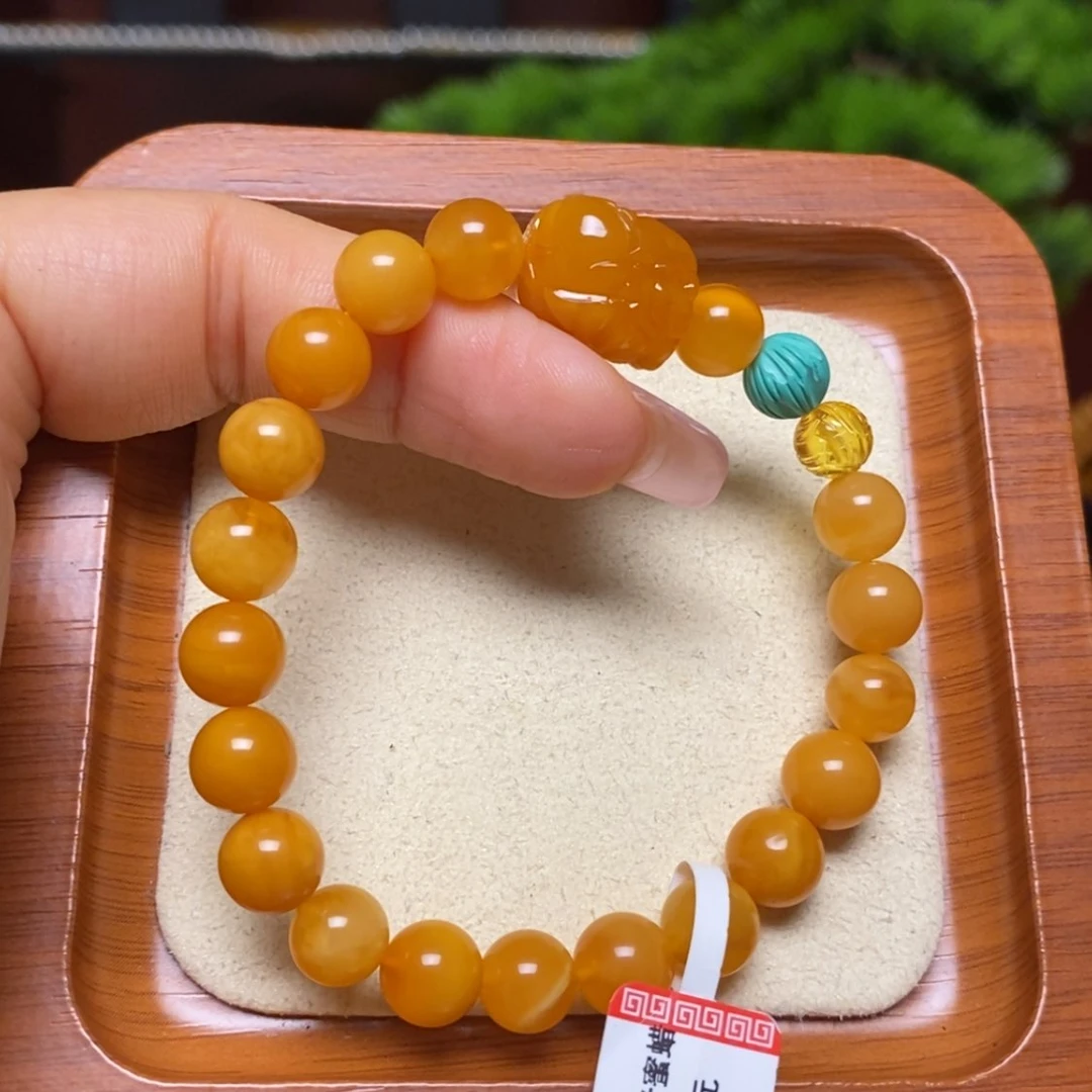 【闪购商品】手链蜜蜡未镶嵌手串