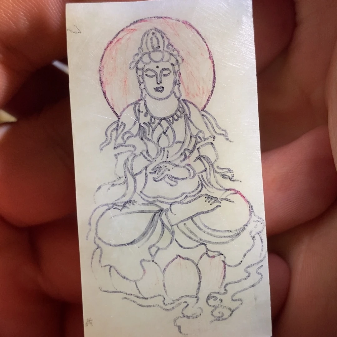 舍***驾定制和田玉未镶嵌1