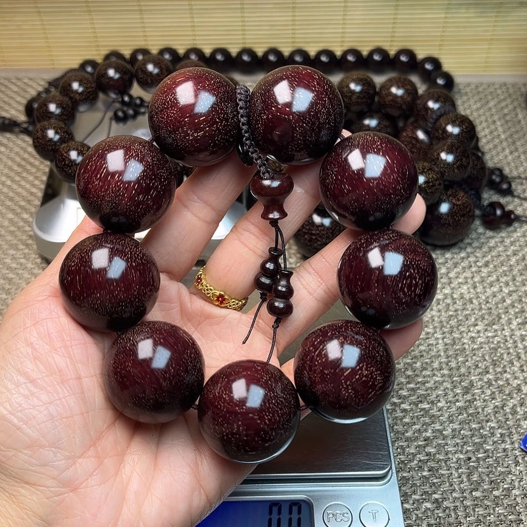 檀香紫檀（小叶紫檀）3.0 9颗 满星