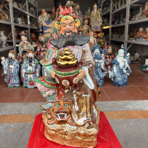 武财神赵公明尊像