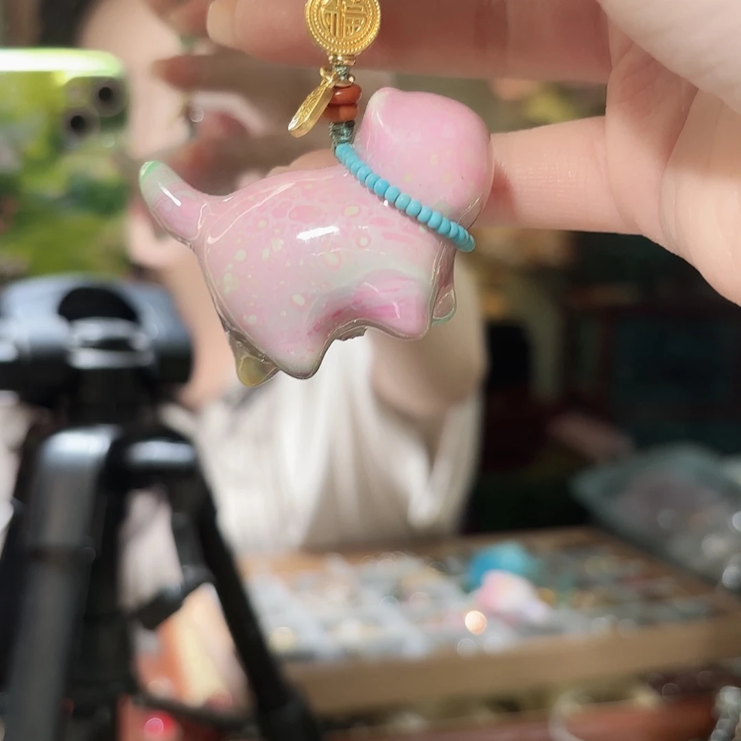 琉璃纯铜合金挂件