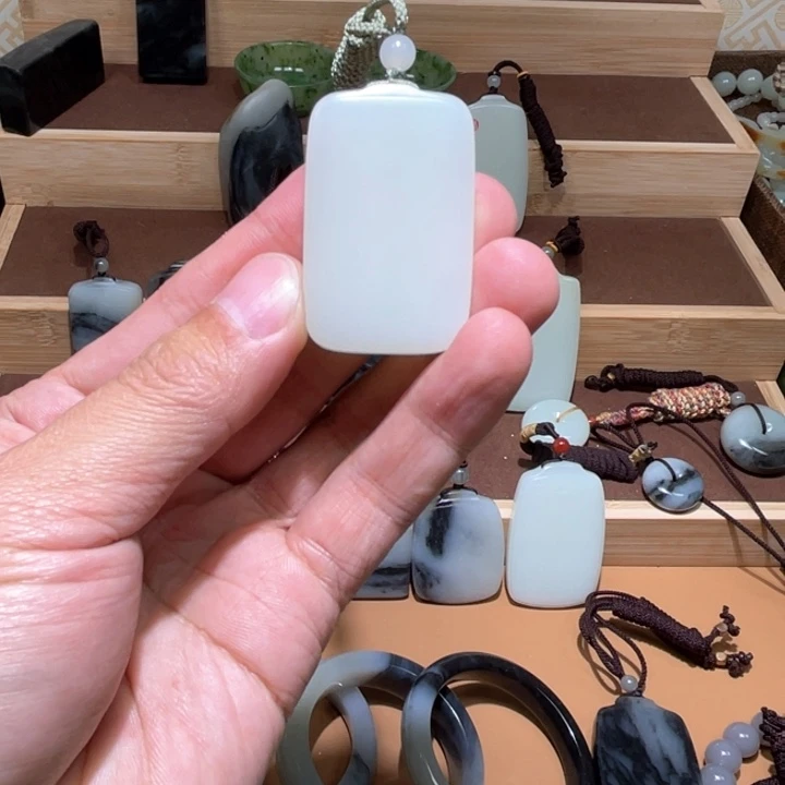 和田玉平安牌未镶嵌