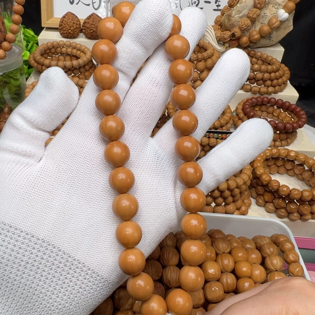 猴头核桃手串全品泛油龙炎正圆