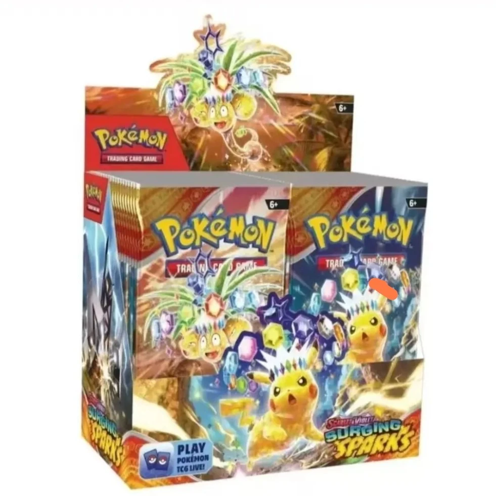 2024 ptcg 宝可梦 美版 pokemon ssp 超电 原盒  3 包 【默认代拆】