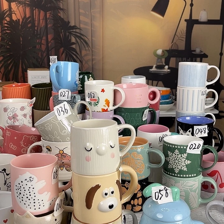 陶瓷无盖款桃李123