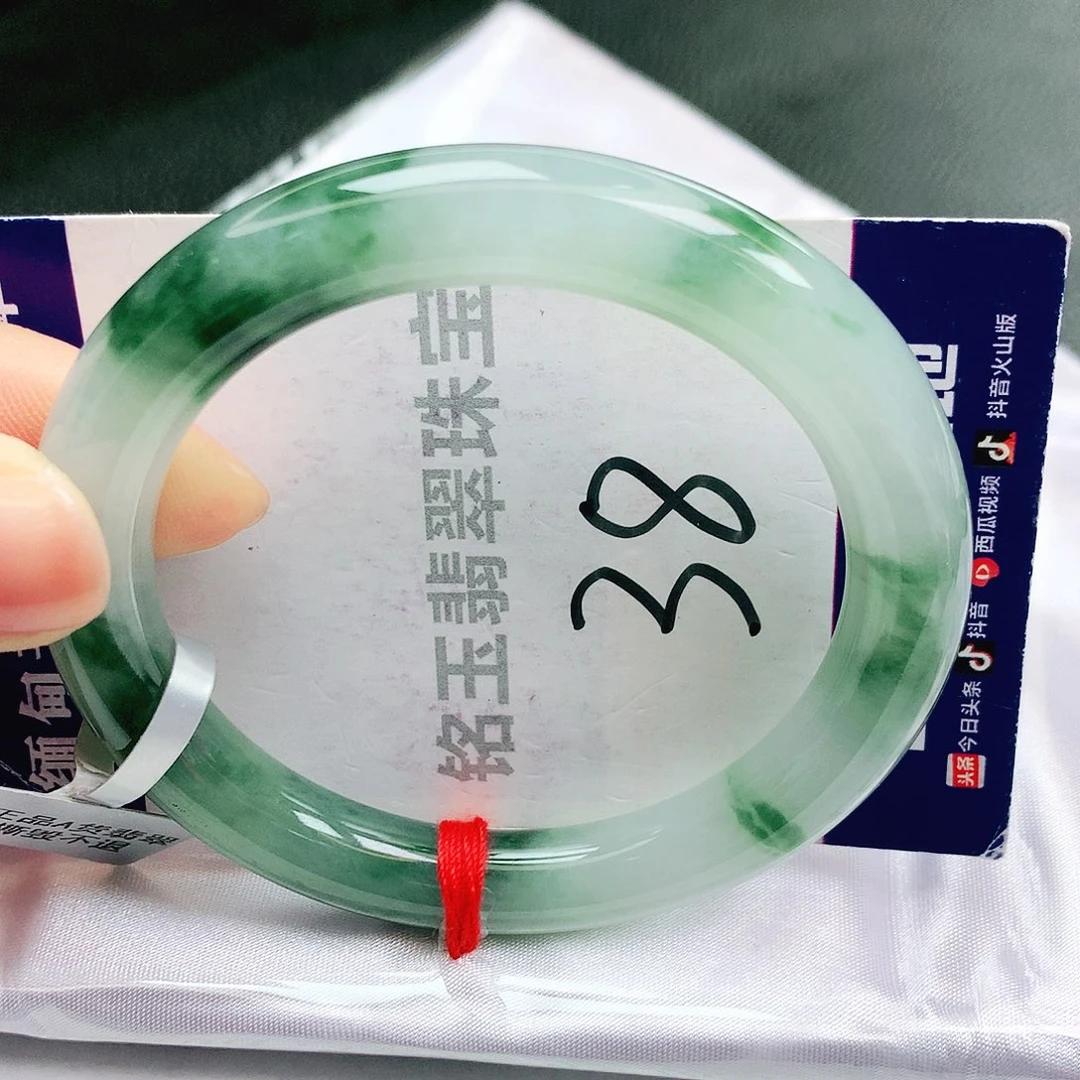 翡翠未镶嵌手镯缅甸天然a货翡翠手镯