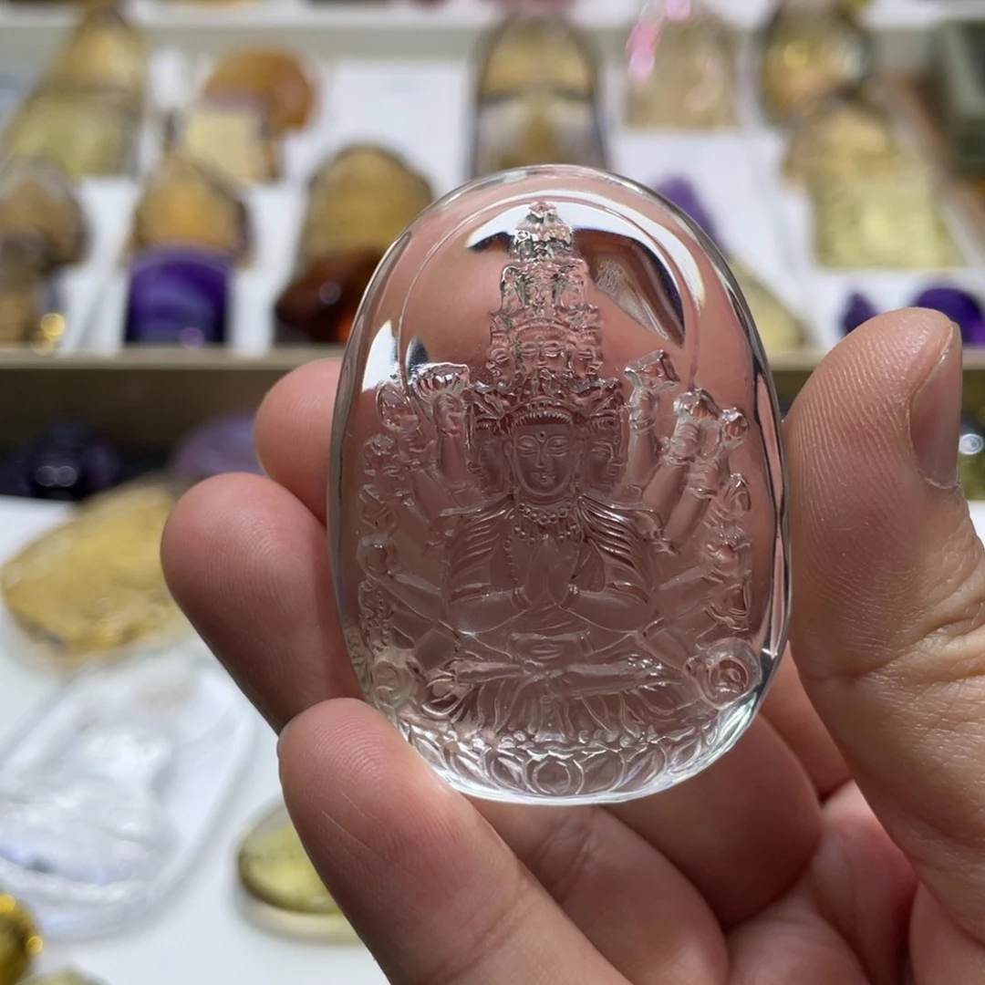 水晶颈饰未镶嵌王****?定制