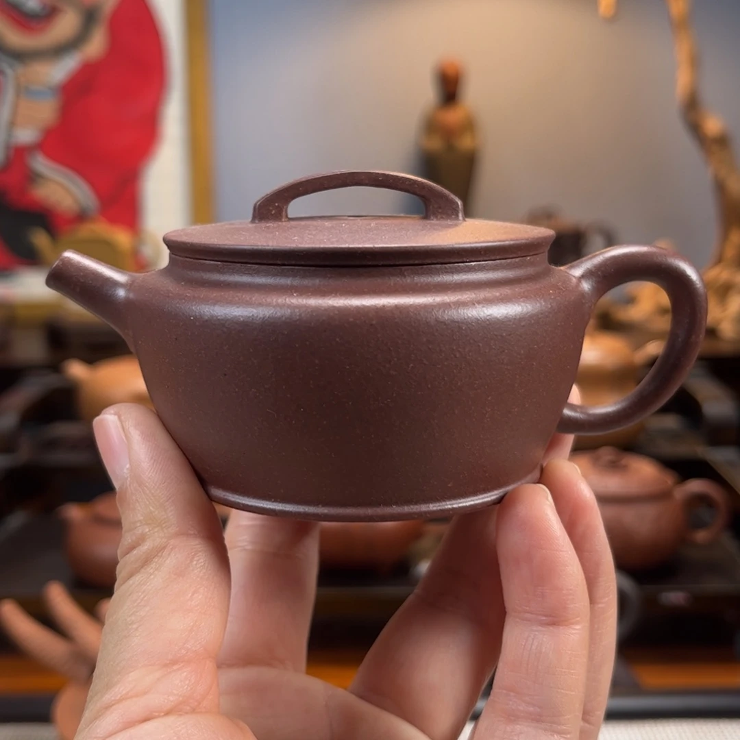 紫砂茶具半手工制作