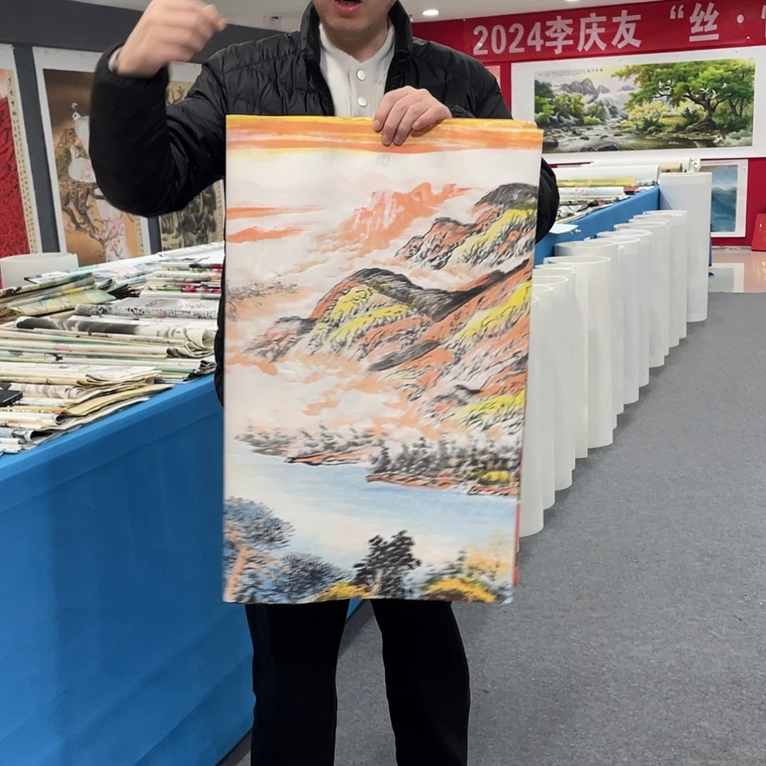 国画今天早上作品展示