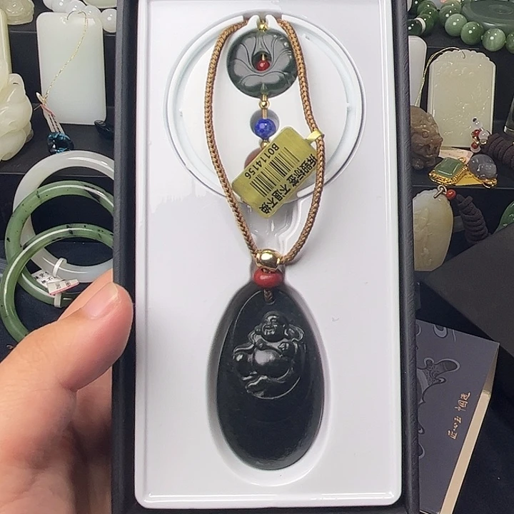 和田玉未镶嵌吊坠(不含链)22