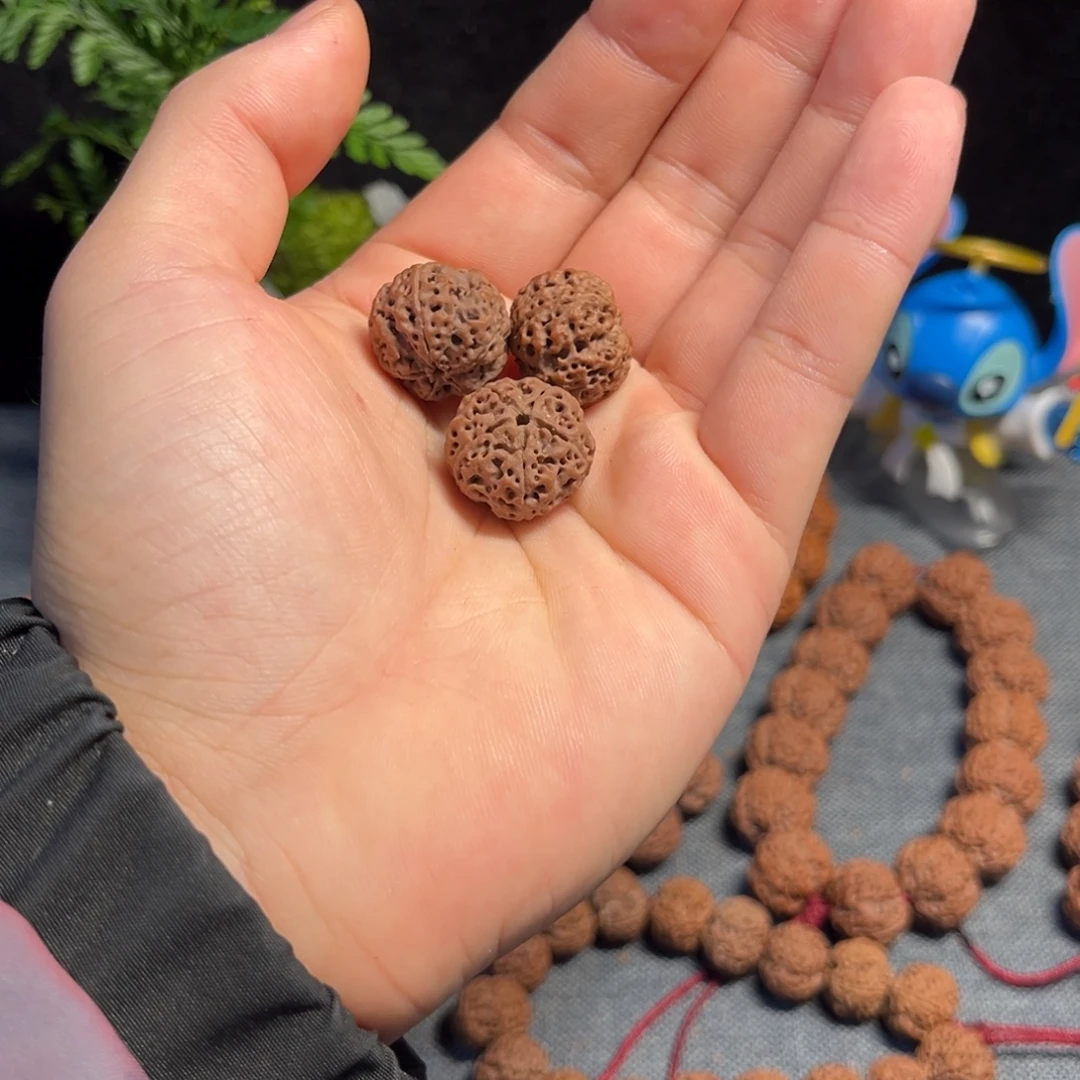 不***祖金刚菩提手串三颗单籽