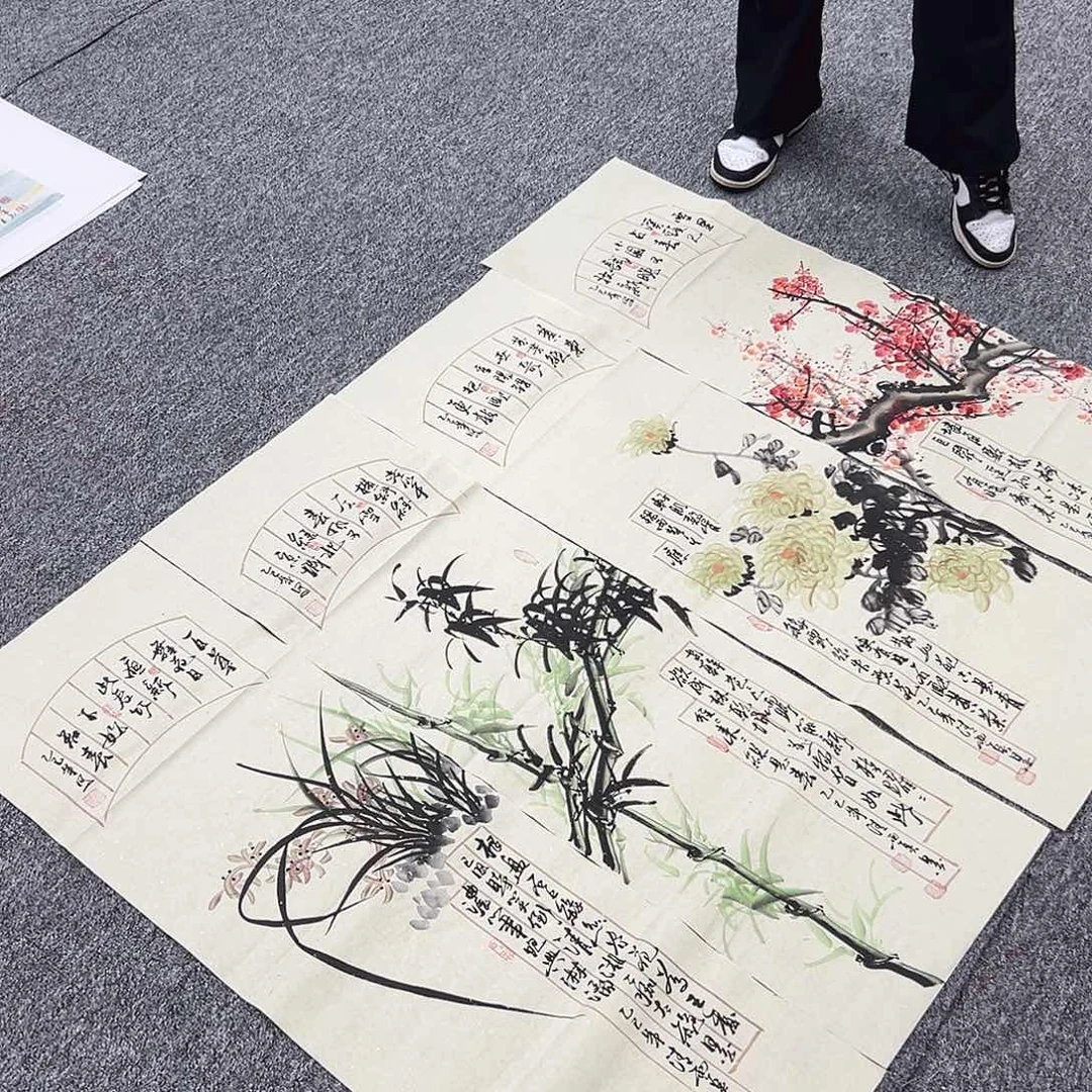 国画纯手绘字画作品欣赏