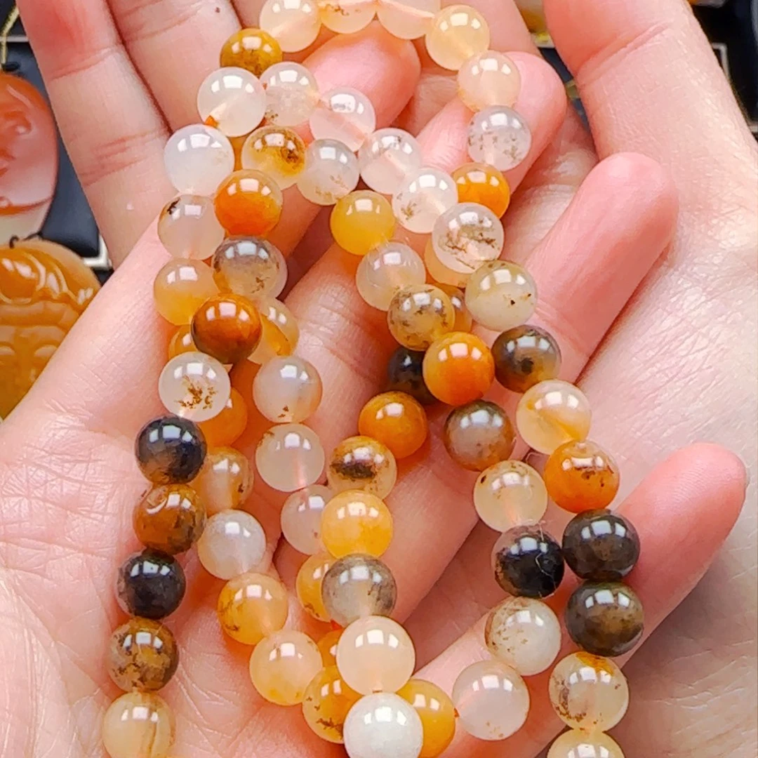 石英质玉（黄龙玉）1未镶嵌