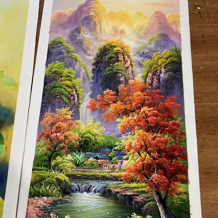 油画60*120手绘油画