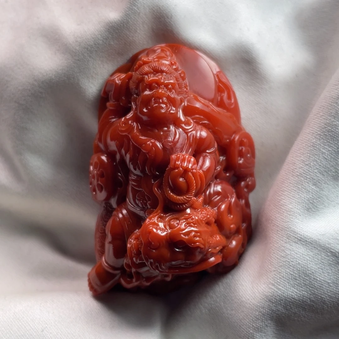 南红玛瑙未镶嵌原矿保山南红老南红不动明王