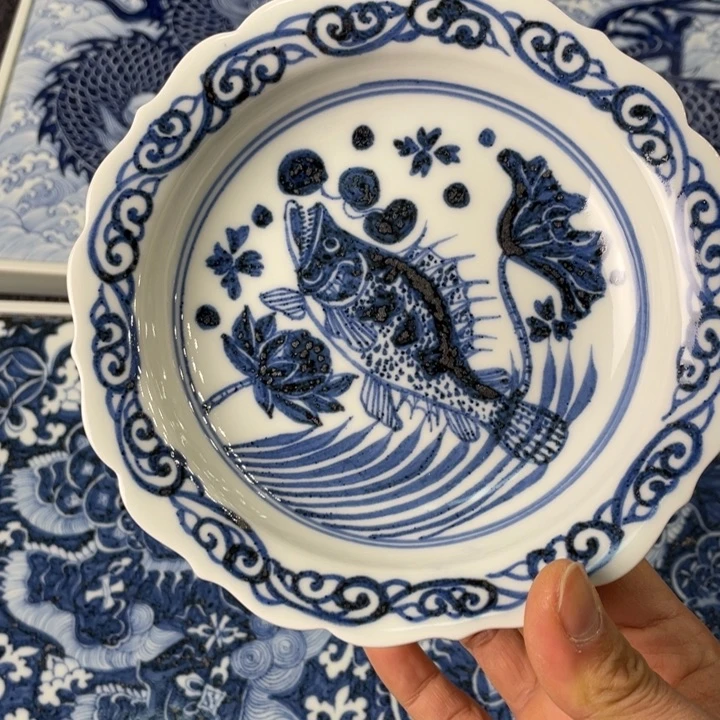 时****心景德镇手工手绘陶瓷
