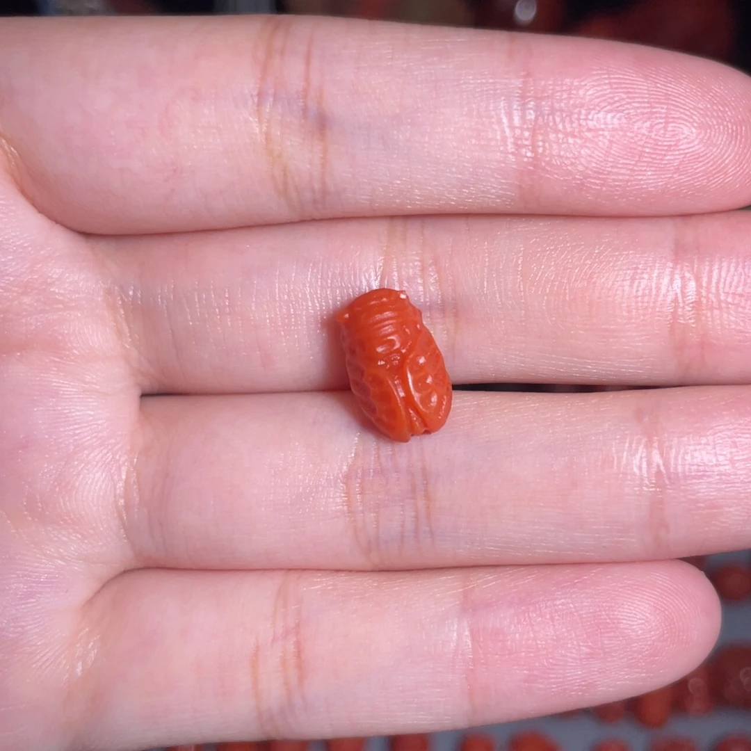 南红玛瑙未镶嵌一鸣惊人7mm+