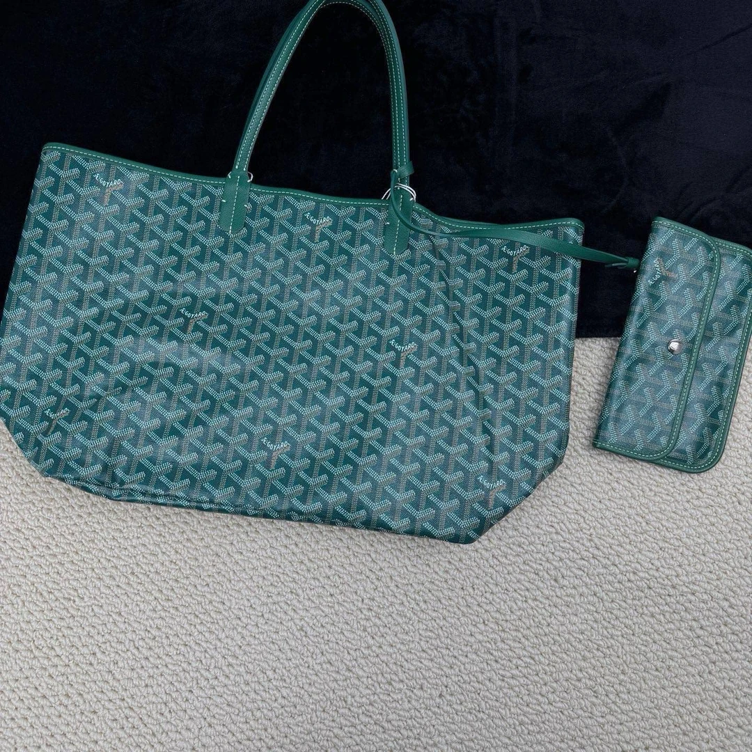 Goyard 单肩包 绿色中号托特 fb6820/2507