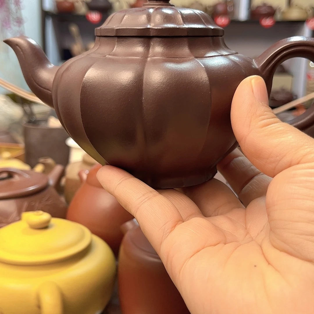 茶壶紫砂全手工制作