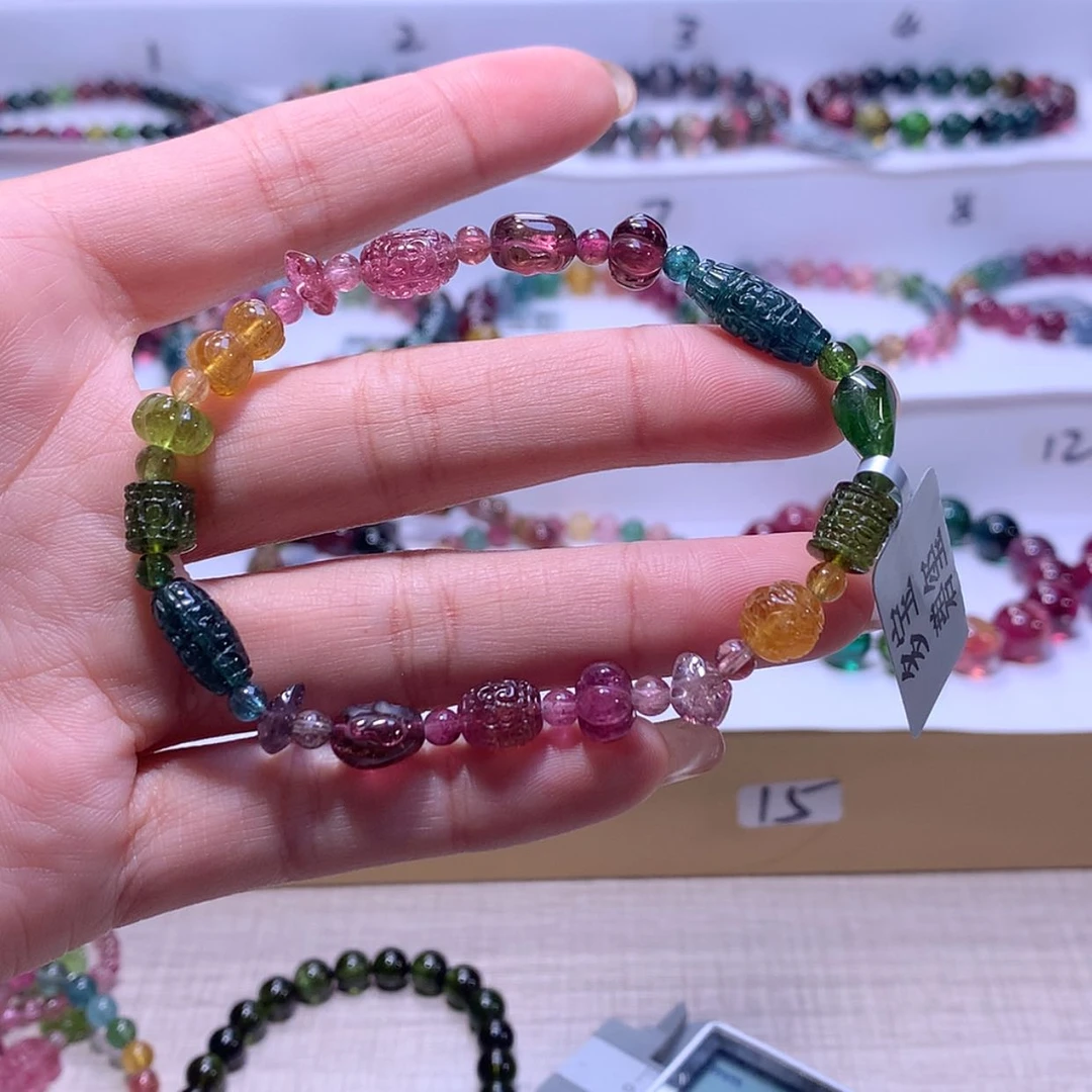 【闪购商品】碧玺手链未镶嵌碧玺