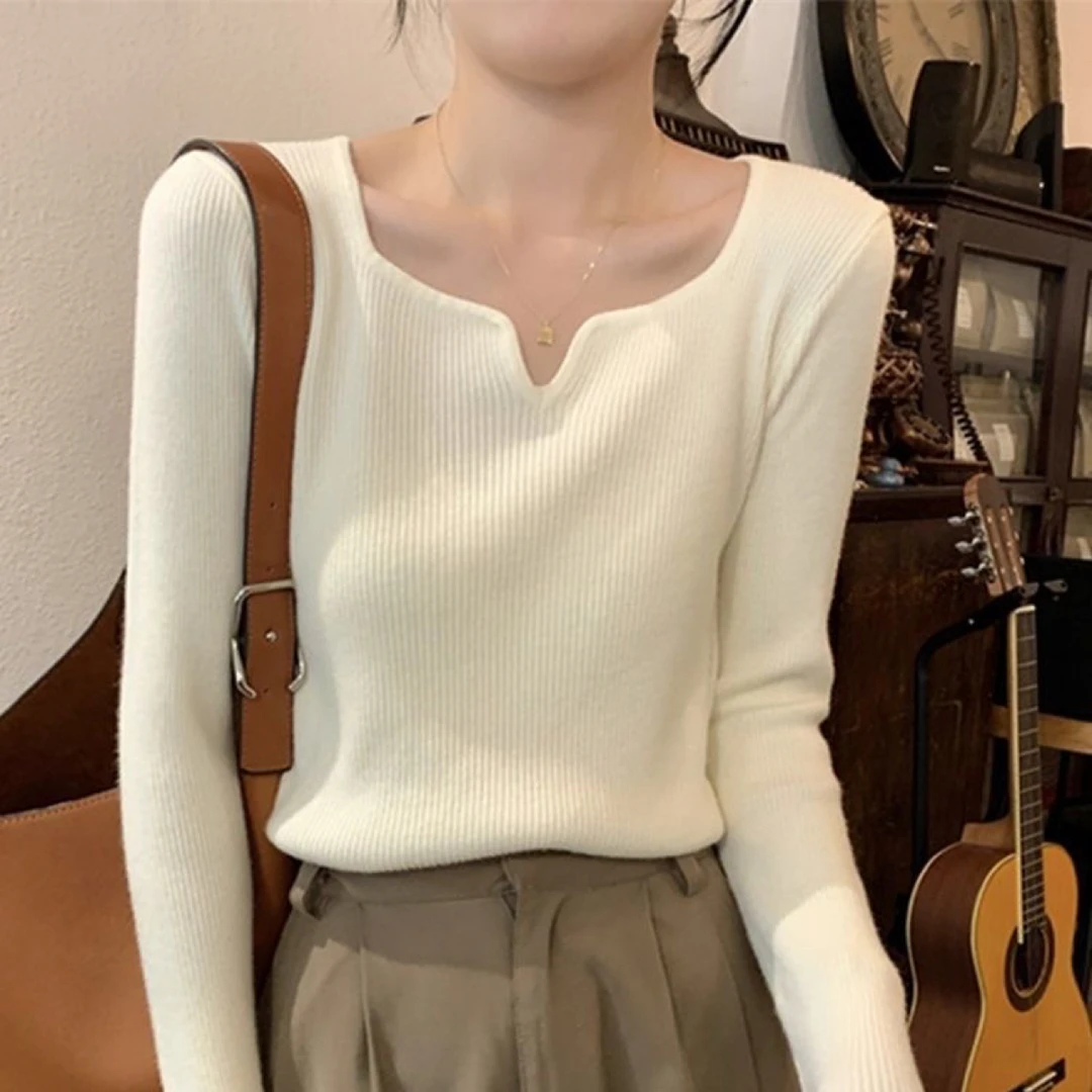 韩系甜美简约春秋款上衣