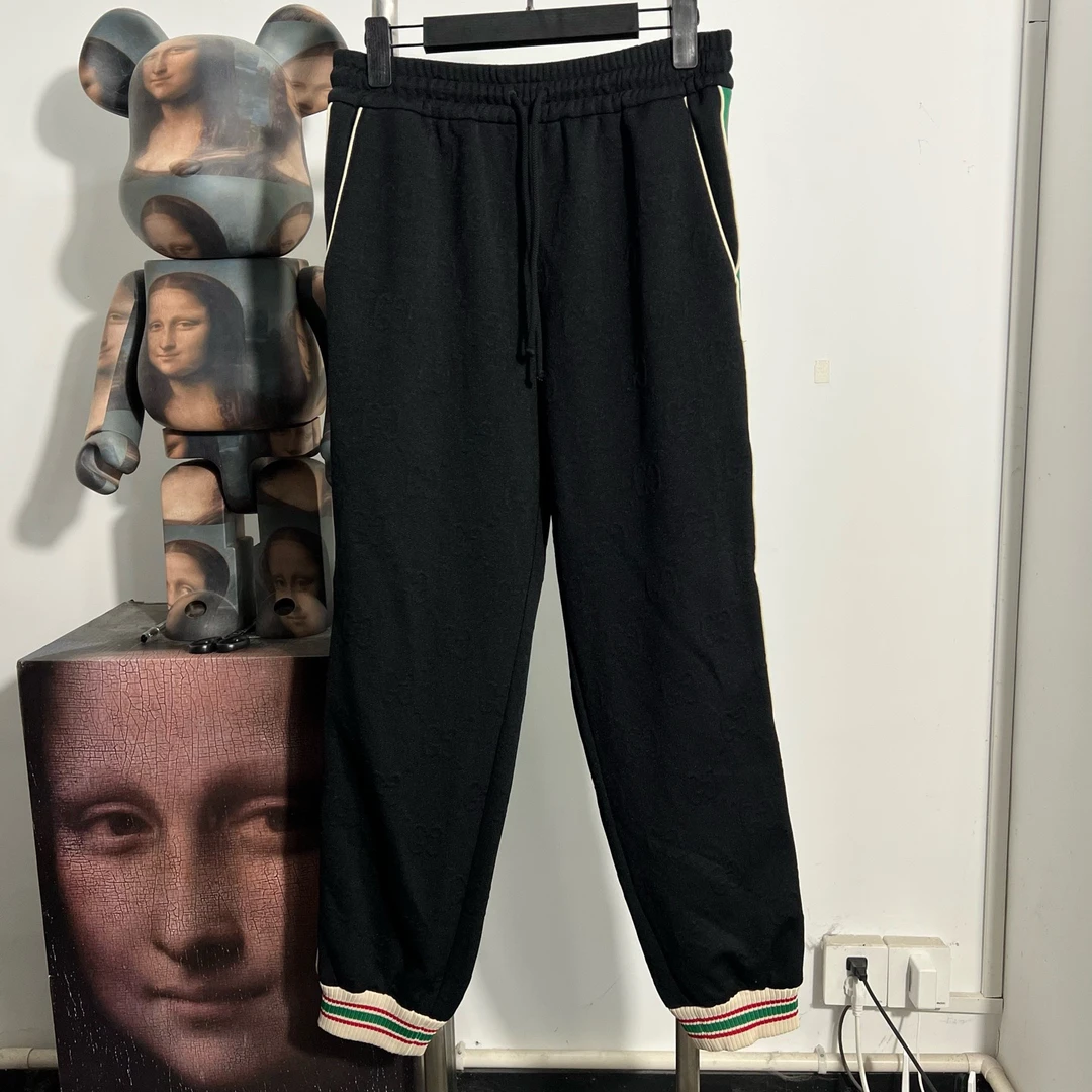 99新 GUCCI/古驰 浮雕满印长裤 X0952尺码：S 裤长96 腰围37