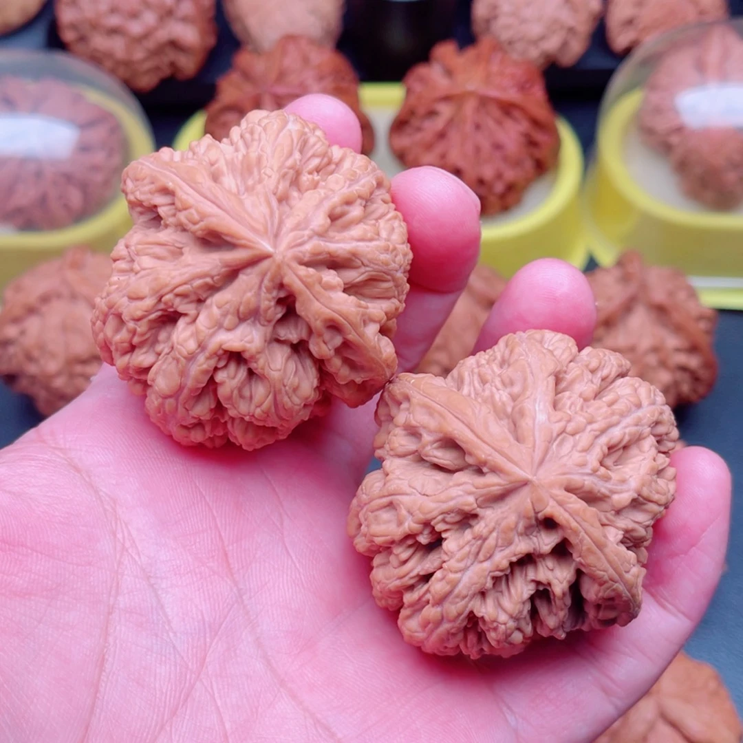 龙***爷把件文玩核桃平谷大粗筋46.5×48×45