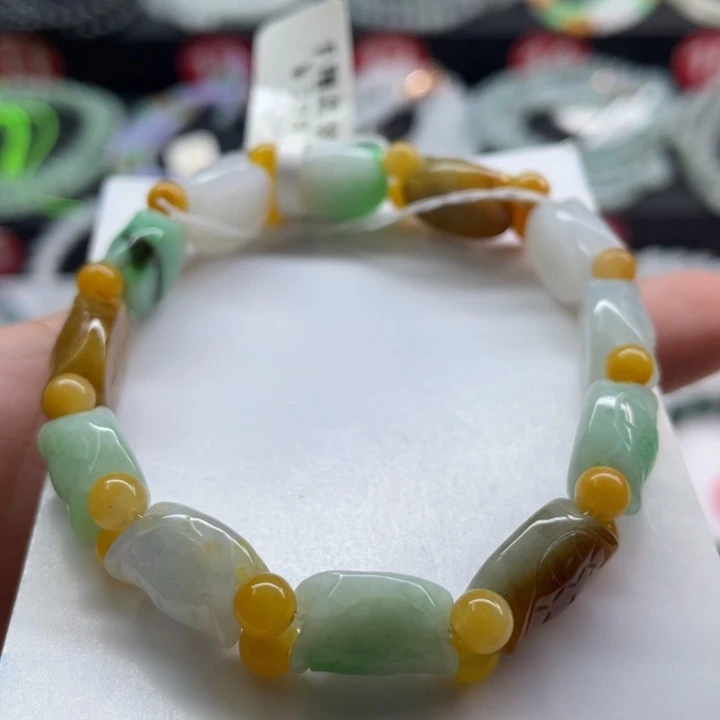 未镶嵌手链翡翠卡10加