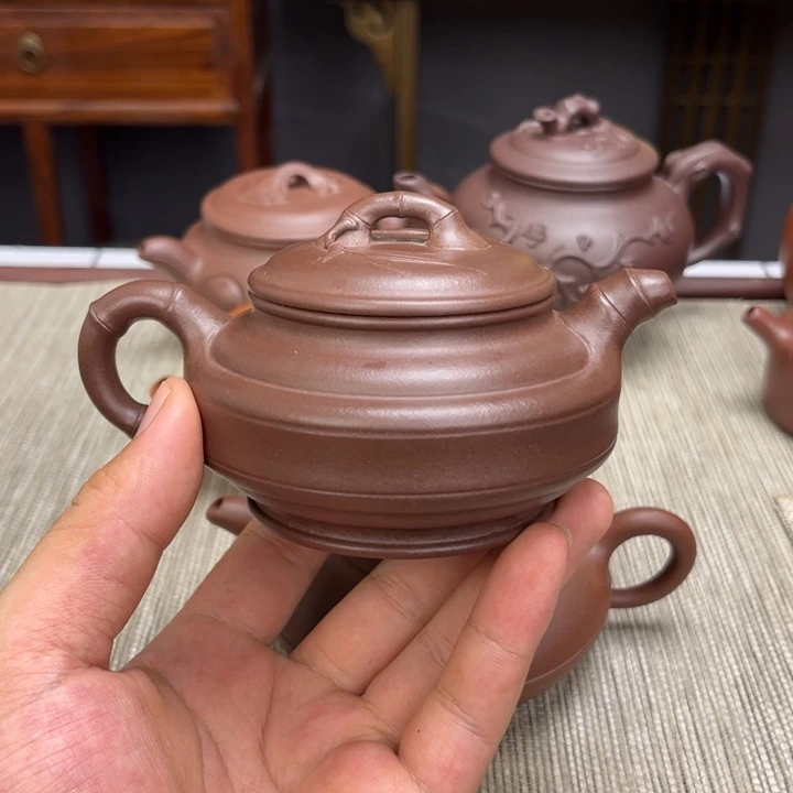 紫泥茶壶容量220毫升
