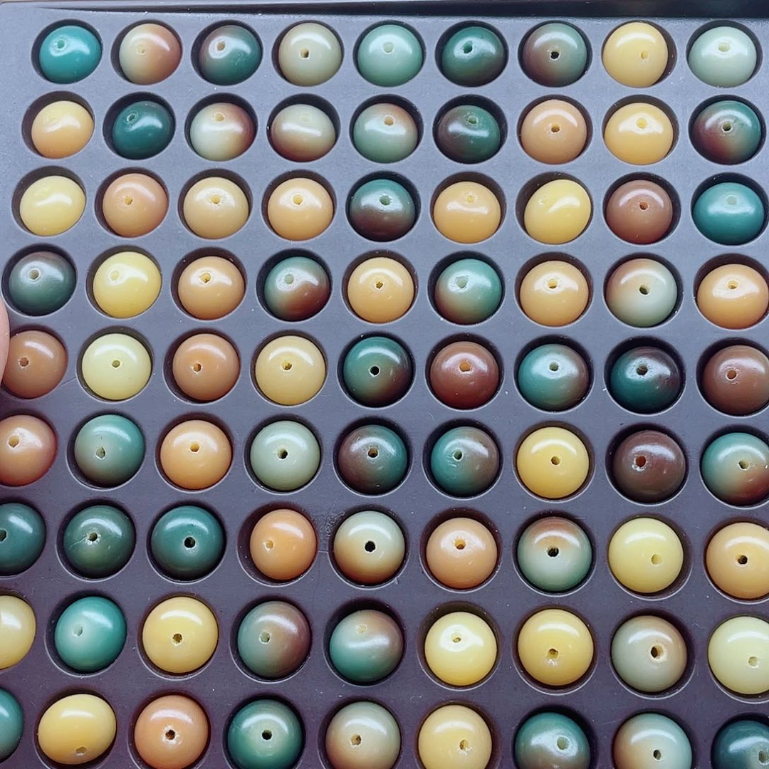 吊坠白玉菩提12精品敦煌算盘110颗