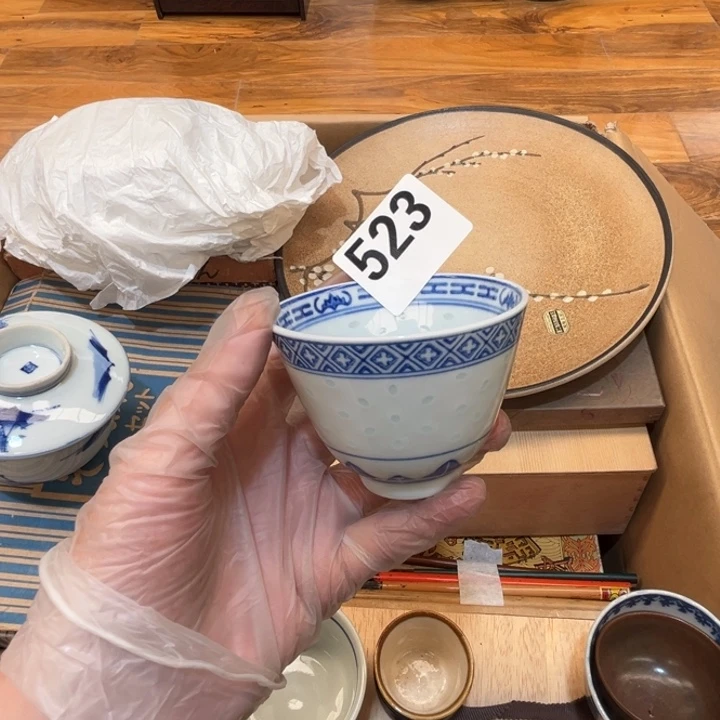 瓷片呀工艺品摆件瓷器摆件正能量